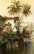 Edwin Deakin Old Panama oil painting picture wholesale